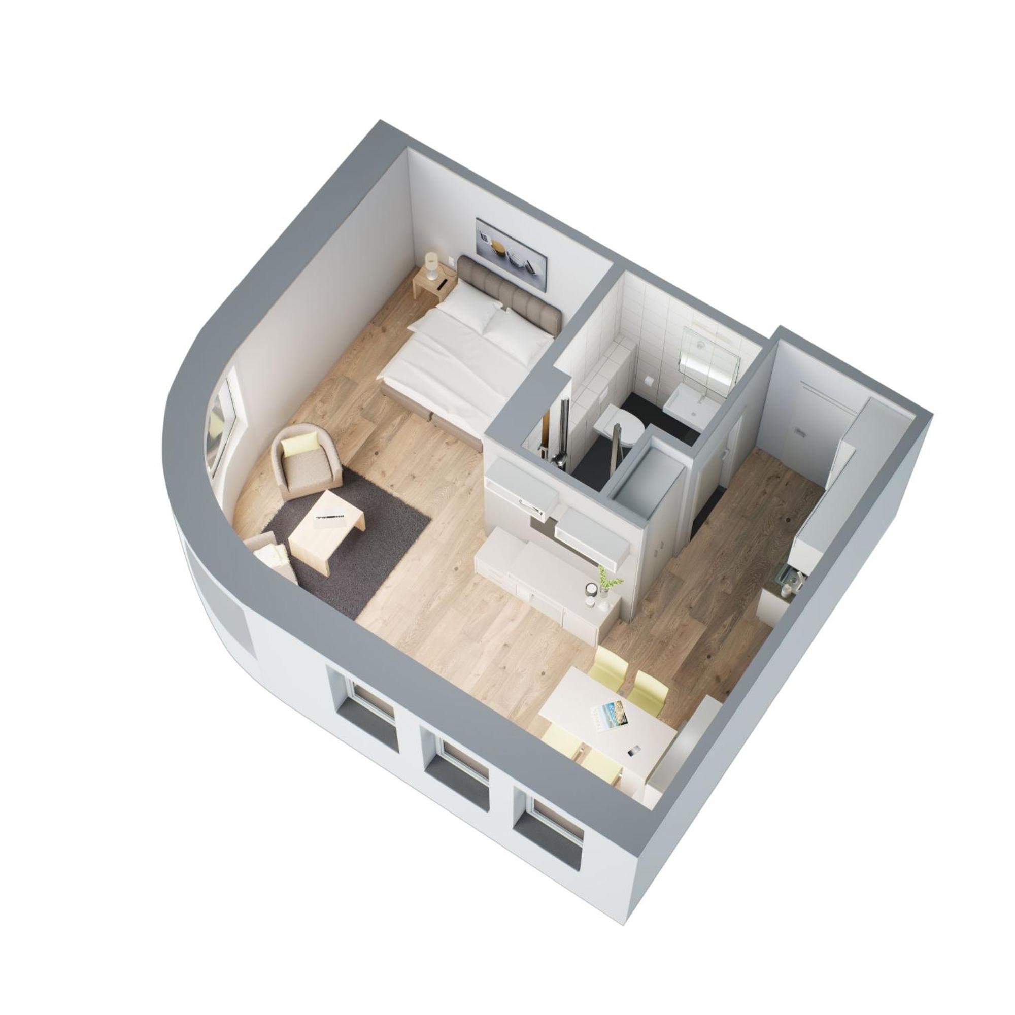 Adapt Apartments Зиген Екстериор снимка