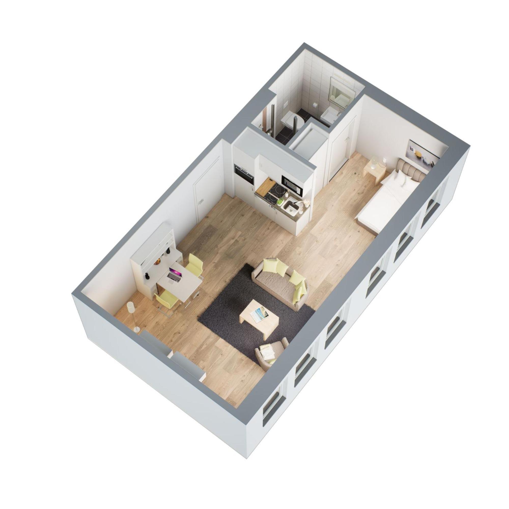 Adapt Apartments Зиген Екстериор снимка
