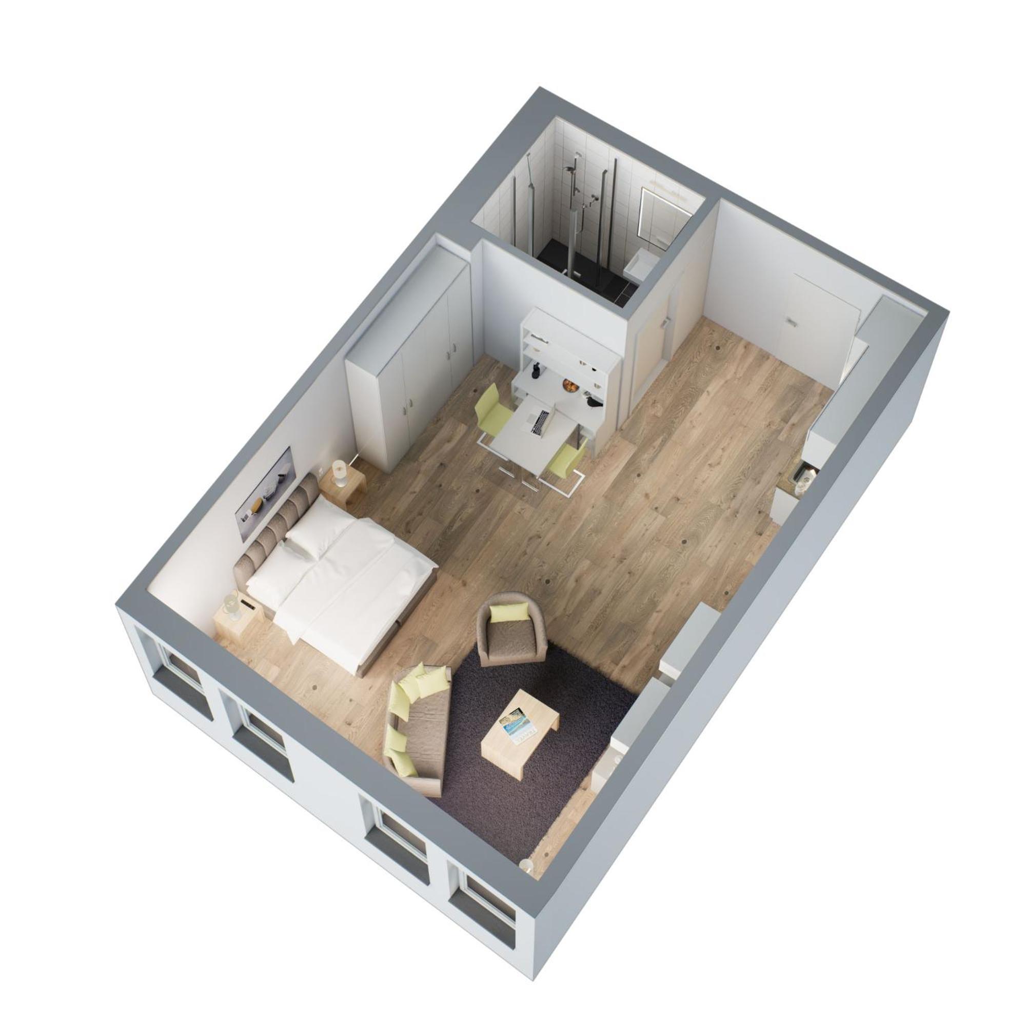 Adapt Apartments Зиген Екстериор снимка